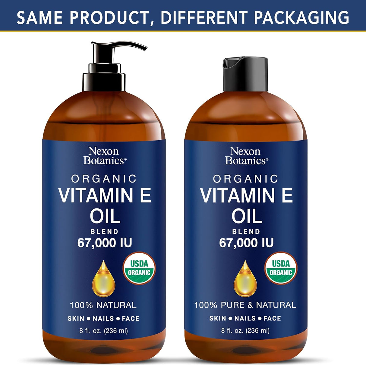 Aceite de Vitamina E Orgánico para Piel y Cicatrices