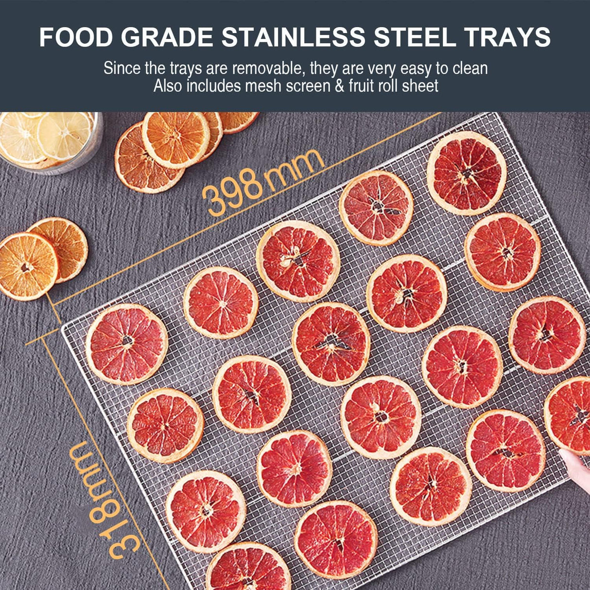 Deshidratadores de Alimentos NutriChef 1000V NCFD14A