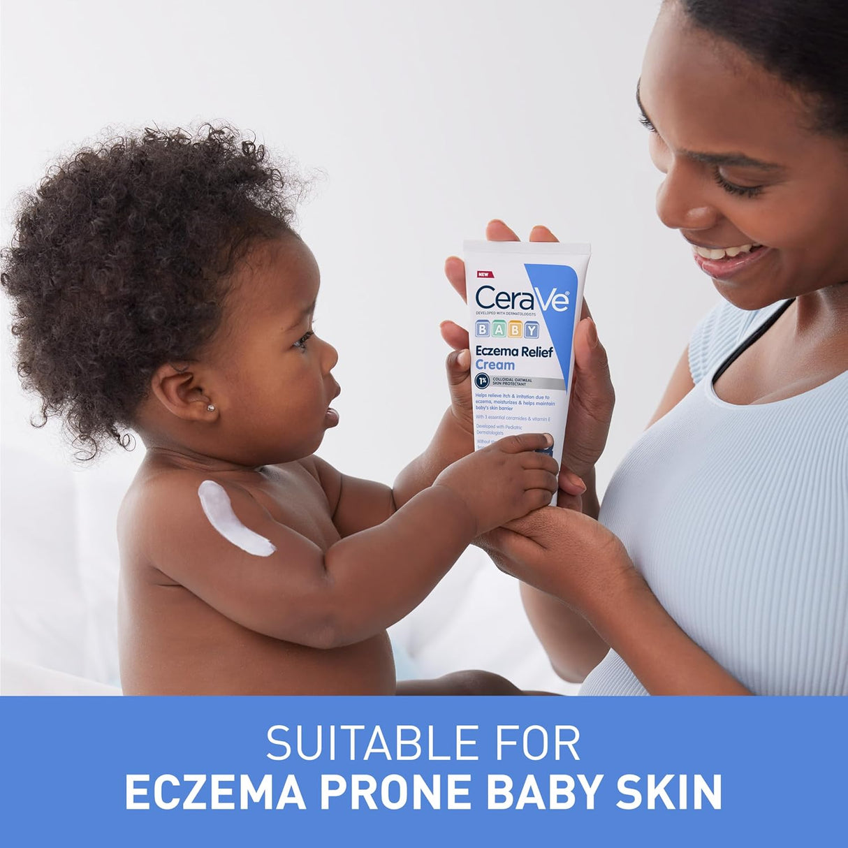 Crema para Eczema CeraVe Baby, 1% Avena Coloidal, 5oz