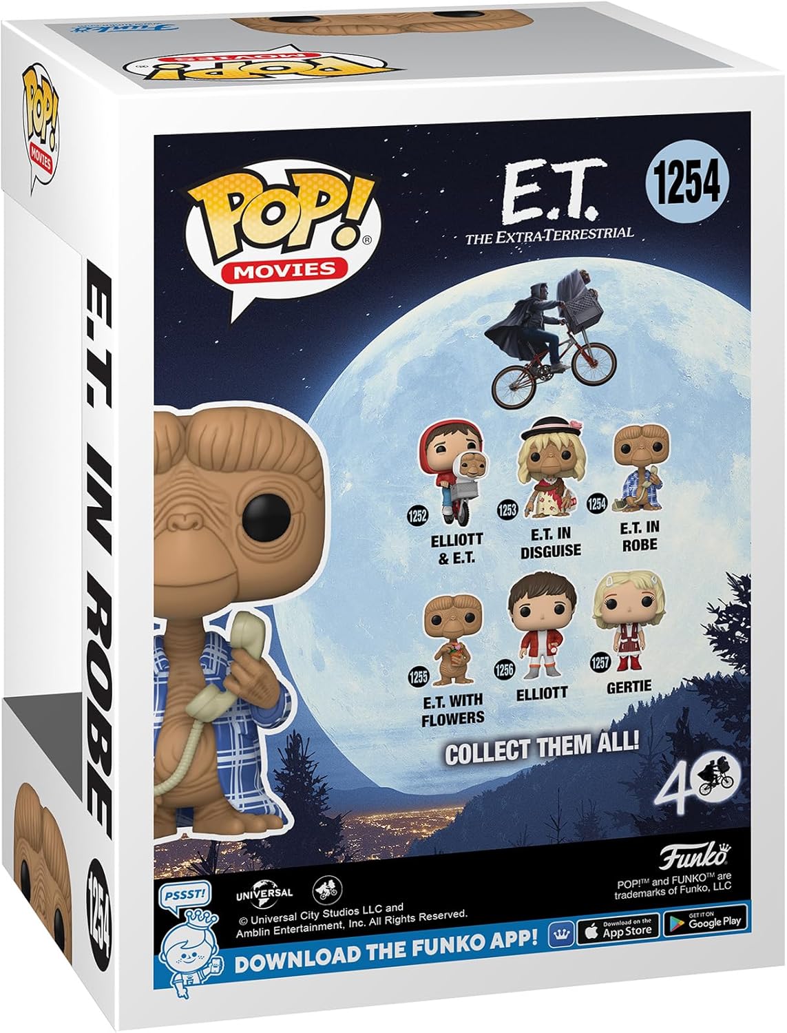 Funko Pop! Películas: E.T. El Extraterrestre - E.T. en Flannel