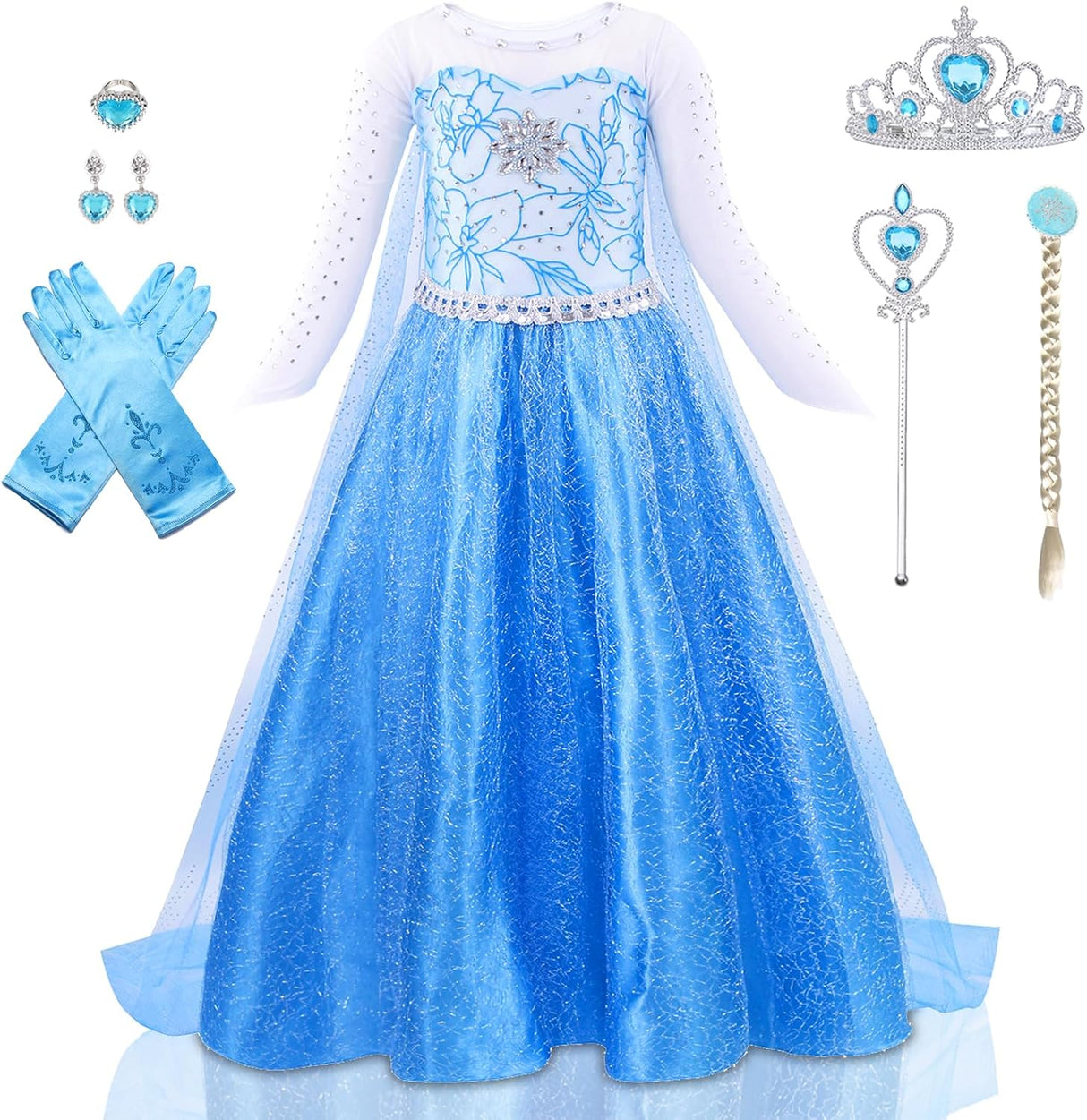Disfraz Princesa para Niñas - Fiesta Halloween - Traje Cosplay