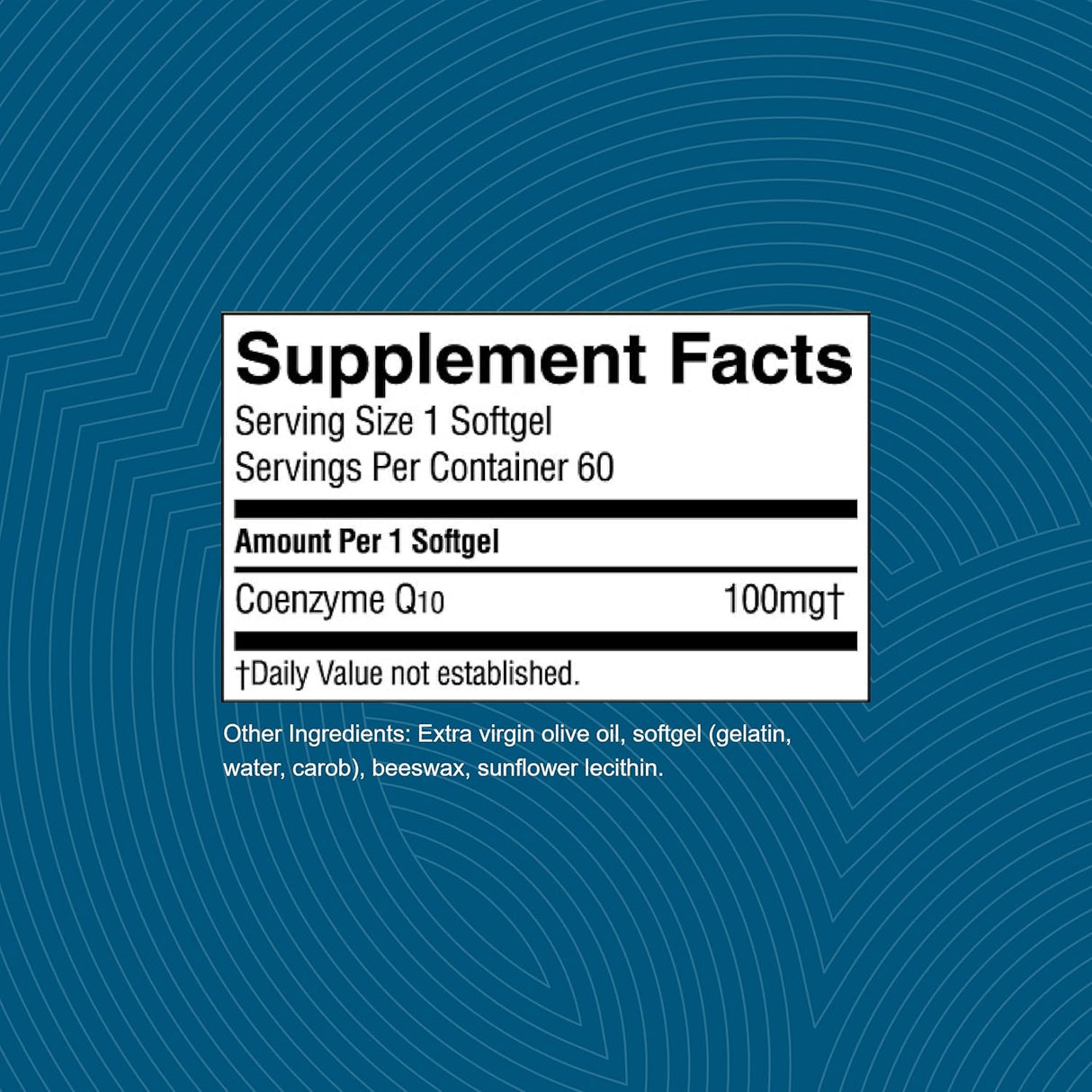 Coenzima Q10 Nature's Sunshine 60 Cápsulas