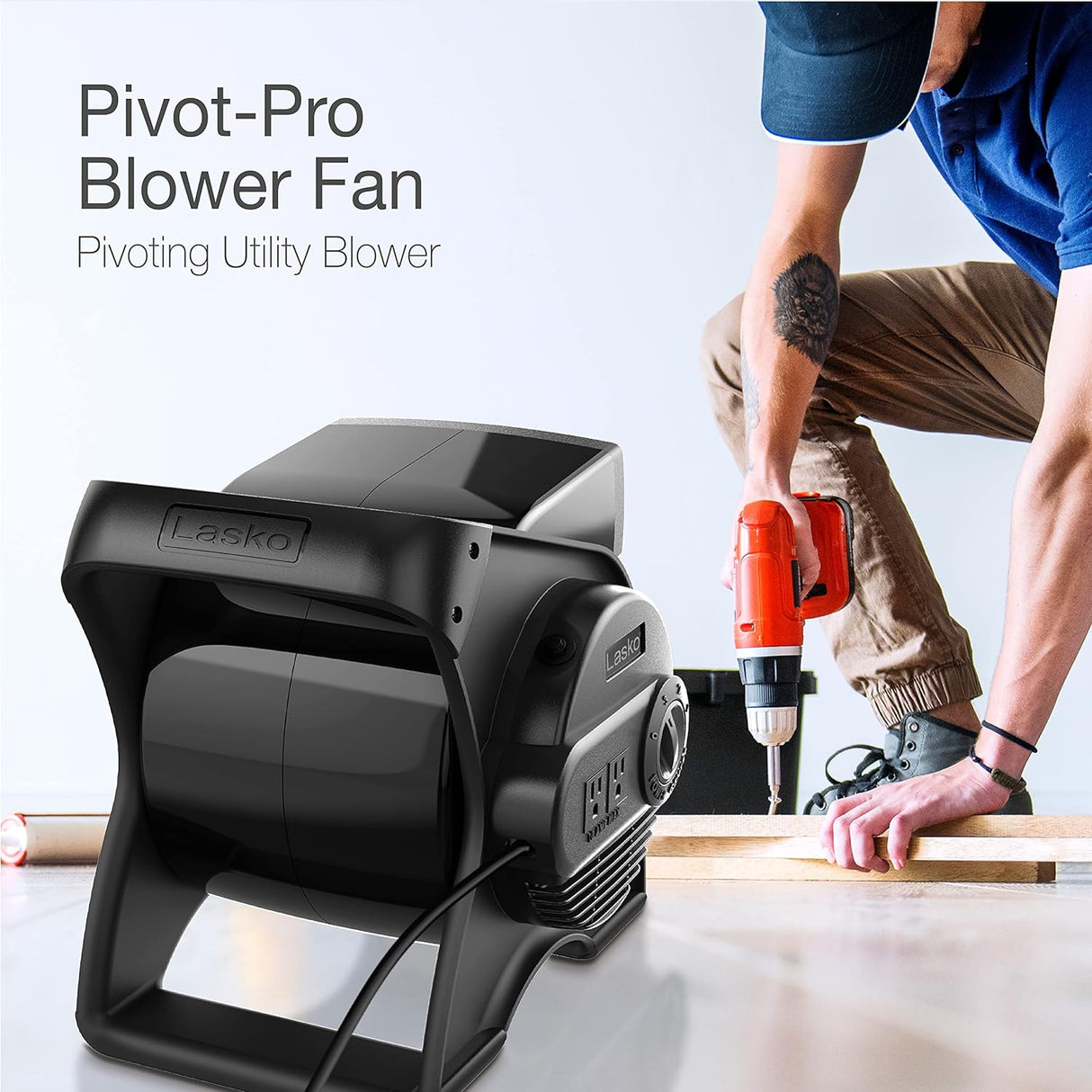 Ventilador de Piso de Alta Velocidad Lasko, Modelo H20660 y U12104