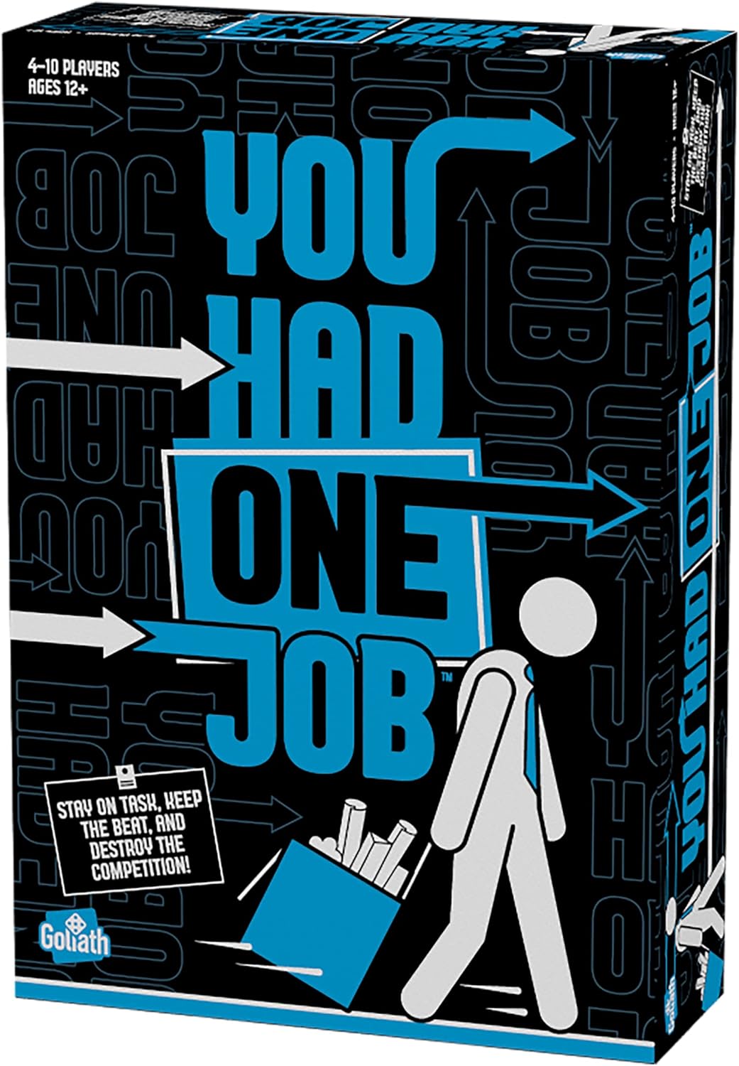 Juego Goliath: Rápido y Divertido, 4-10 Jugadores, Reseña