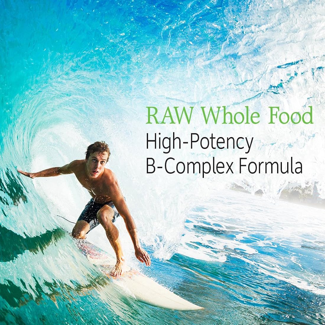 Suplemento Vitamina Code RAW B-Complex vegetarianas 60 cap