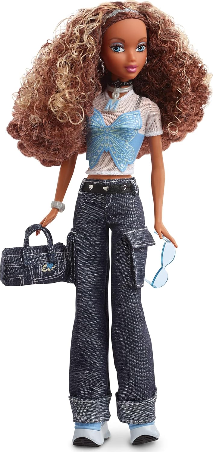 Muñeca Madison My Scene, Barbie, outfit Y2K, accesorios y soporte
