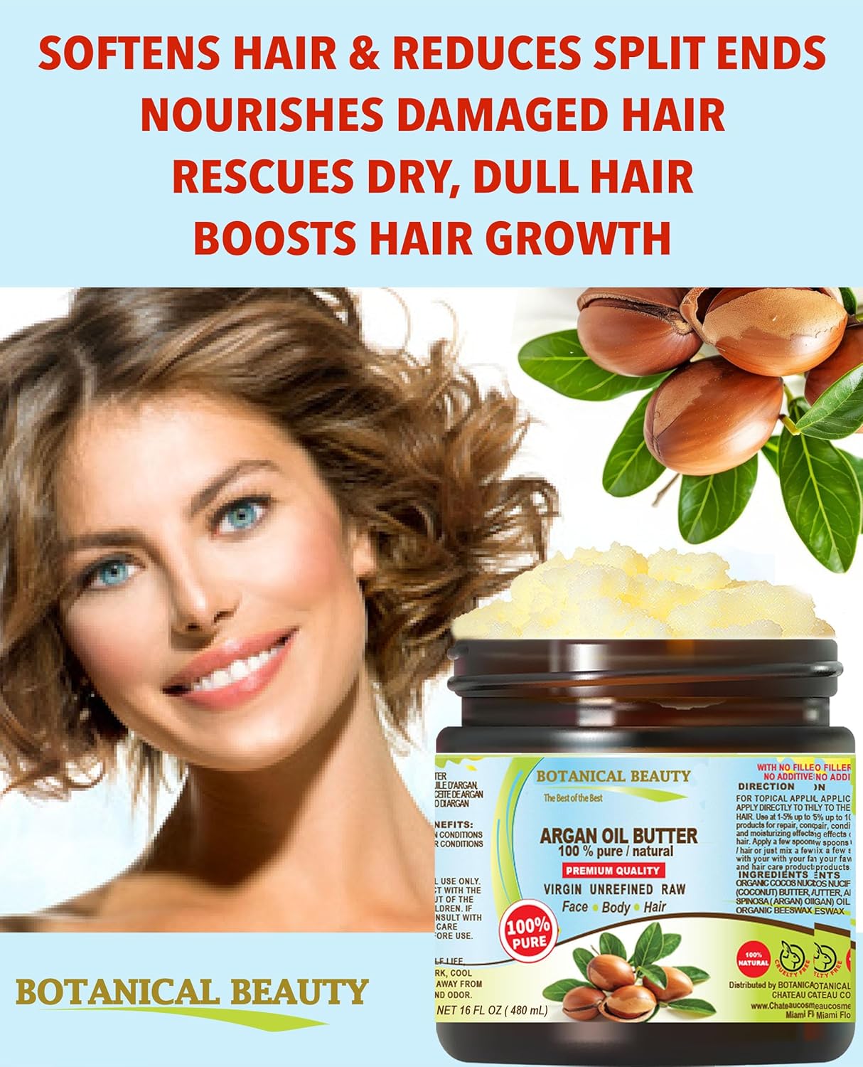 Aceite de Argán Virgen 100% Puro Natural Prensado en Frío