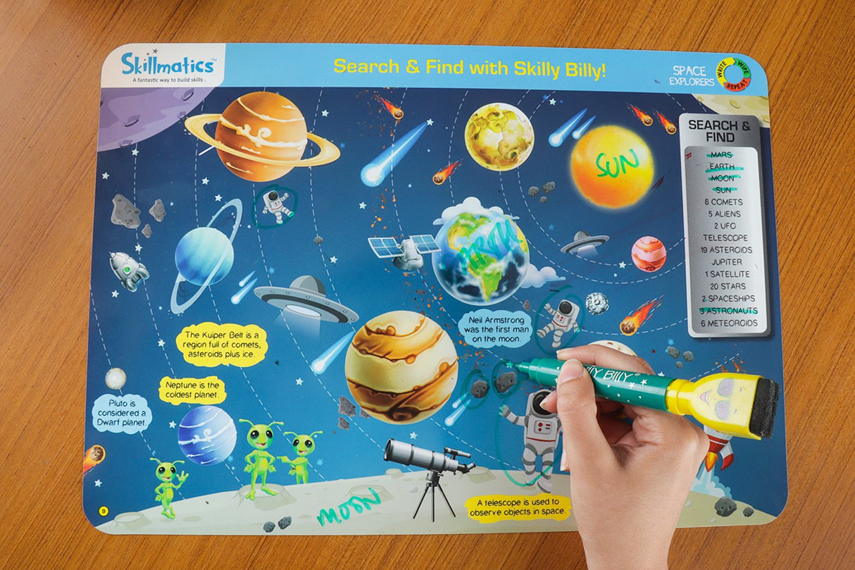 Juego educativo : exploradores del espacio 6-9 años