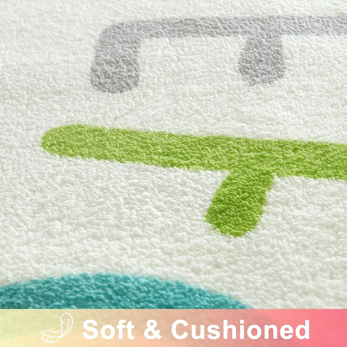 Alfombra Infantil ABC Livebox, Grande, Lavable, 40