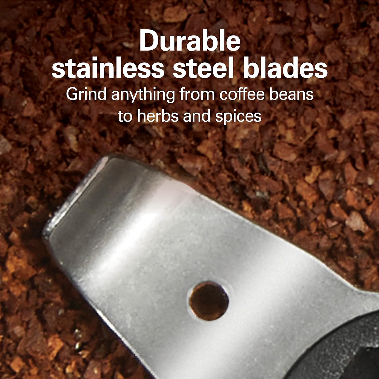 Molinillo de café eléctrico acero inoxidable Hamilton Beach