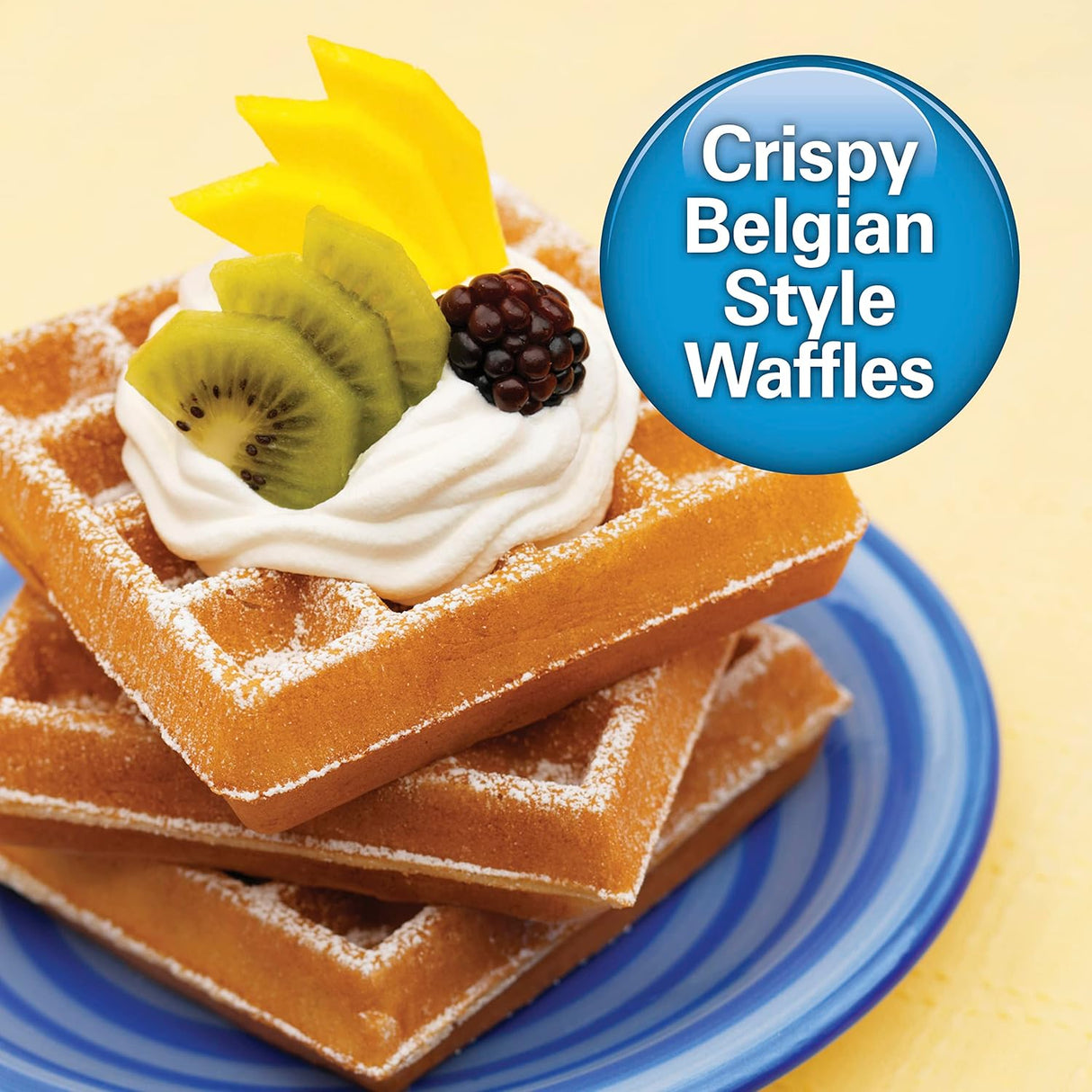 Wafflera estilo belga 26009 de Hamilton Beach Plateado