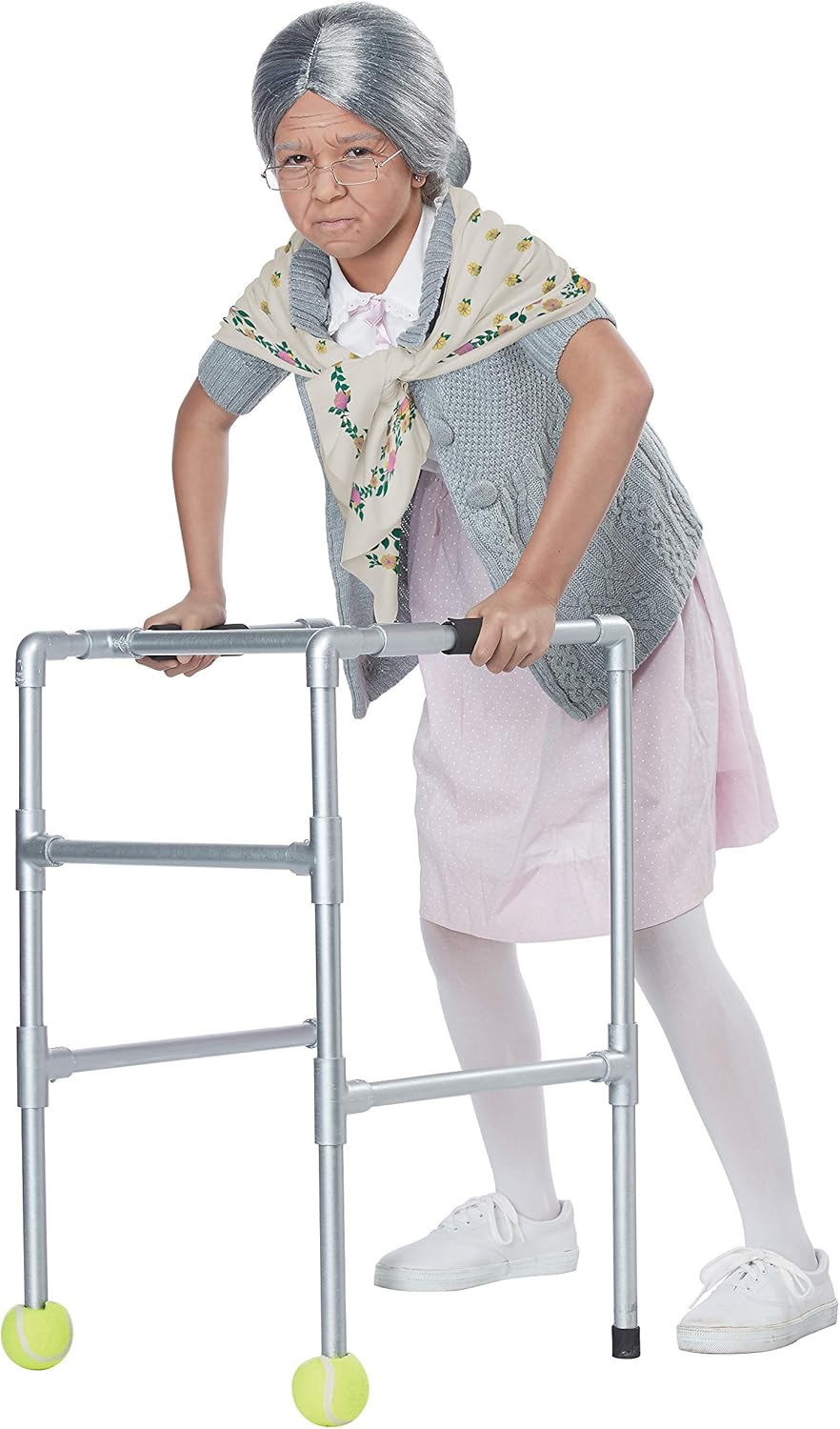 Kit de Abuela Babushka para Niños - California Costumes, Asortido