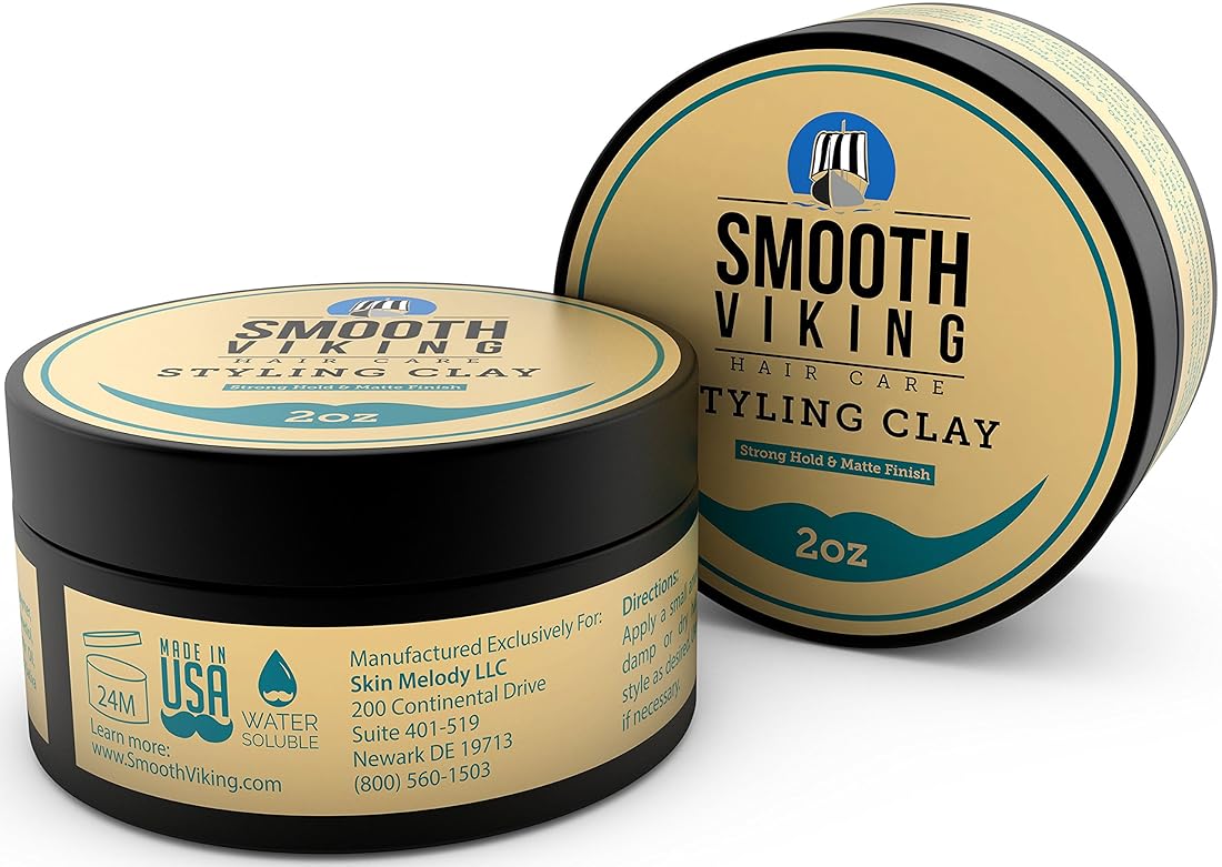 Hair Styling Clay para hombres - Crema moldeadora flexible