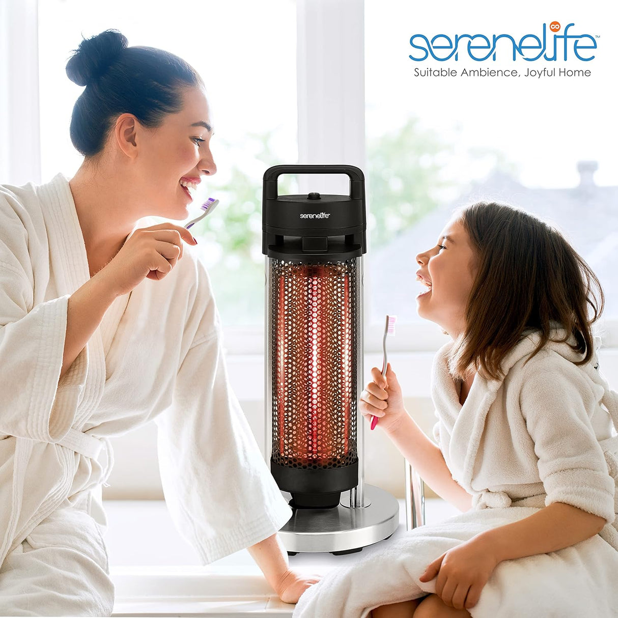 Calentador de espacio eléctrico SereneLife SLOHT24