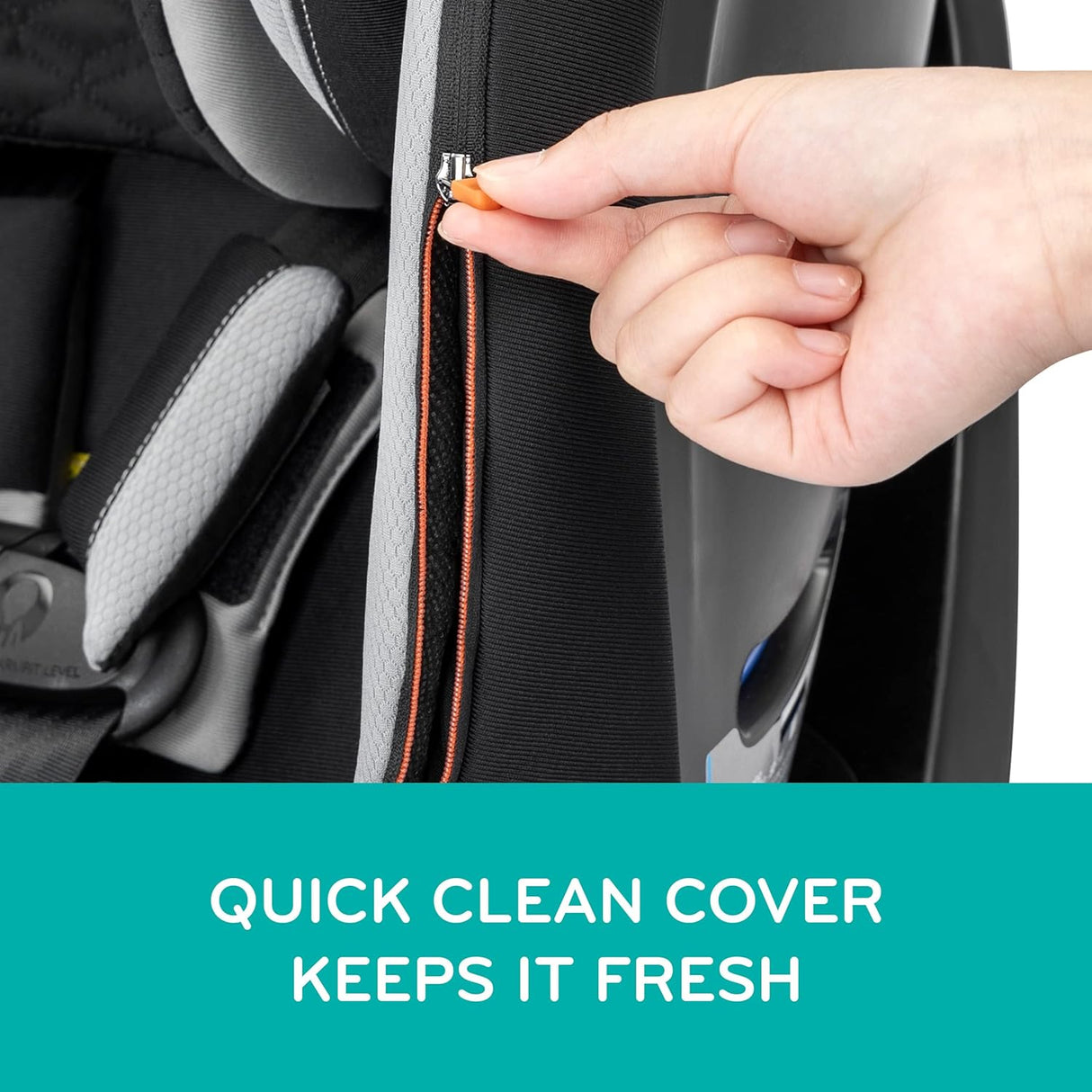 Asiento giratorio 2 en 1 para automóvil con funda Evenflo