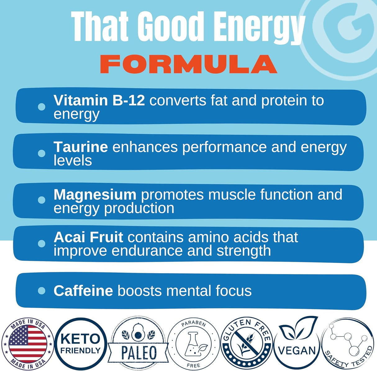 Suplementos energéticos naturales de esa buena energía