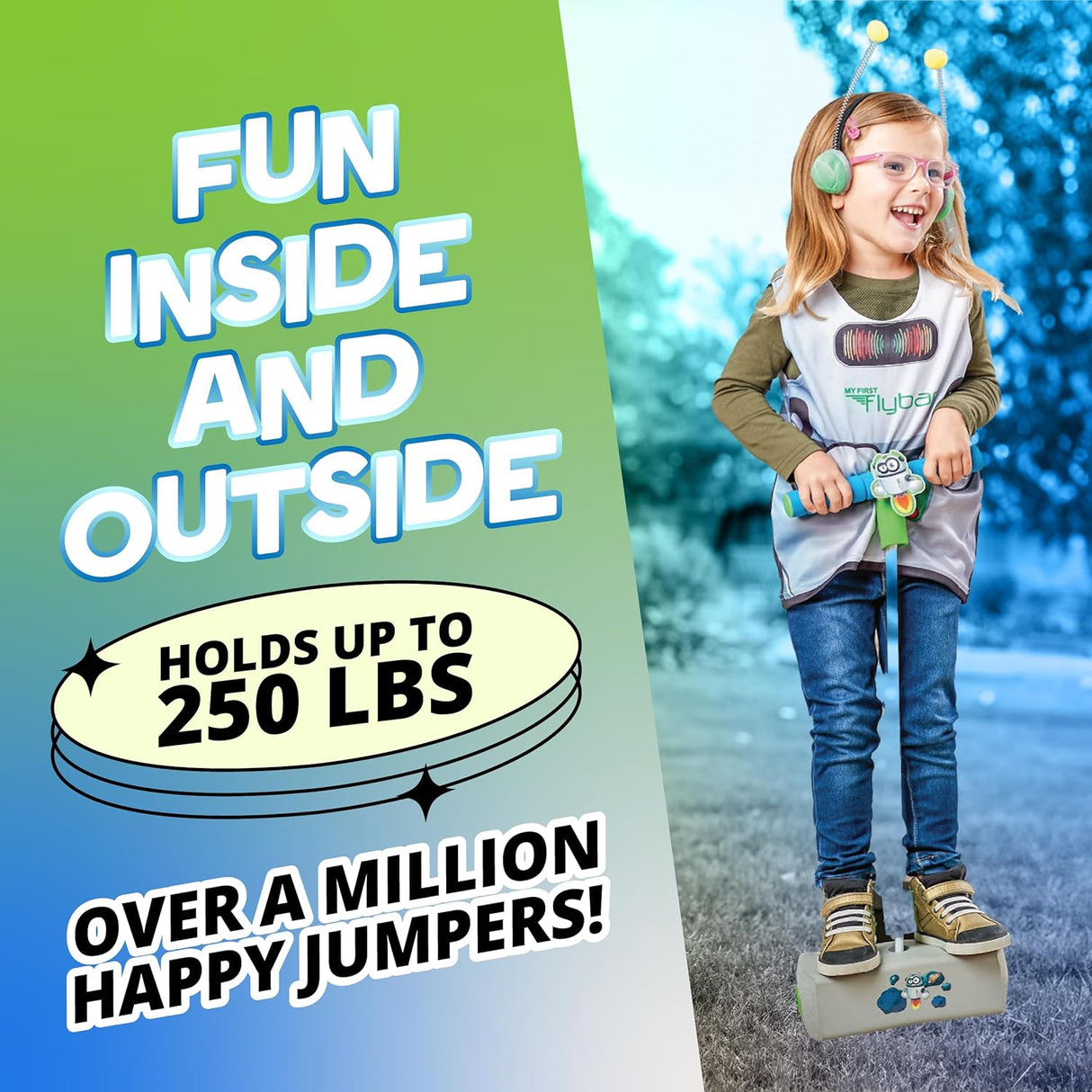 Pogo Jumper para Niños Flybar, Espuma, Seguro y Divertido