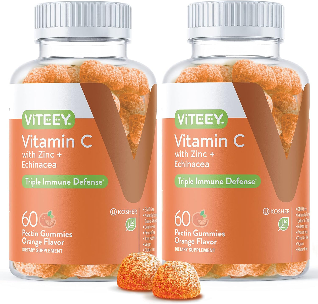 Vitamina C con Zinc y Equinácea Refuerzo Inmunológico
