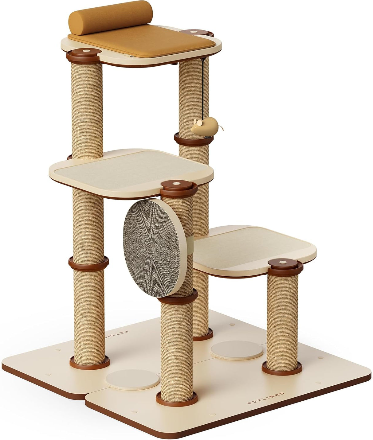 Torre de árbol para gatos de interior postes rascadores