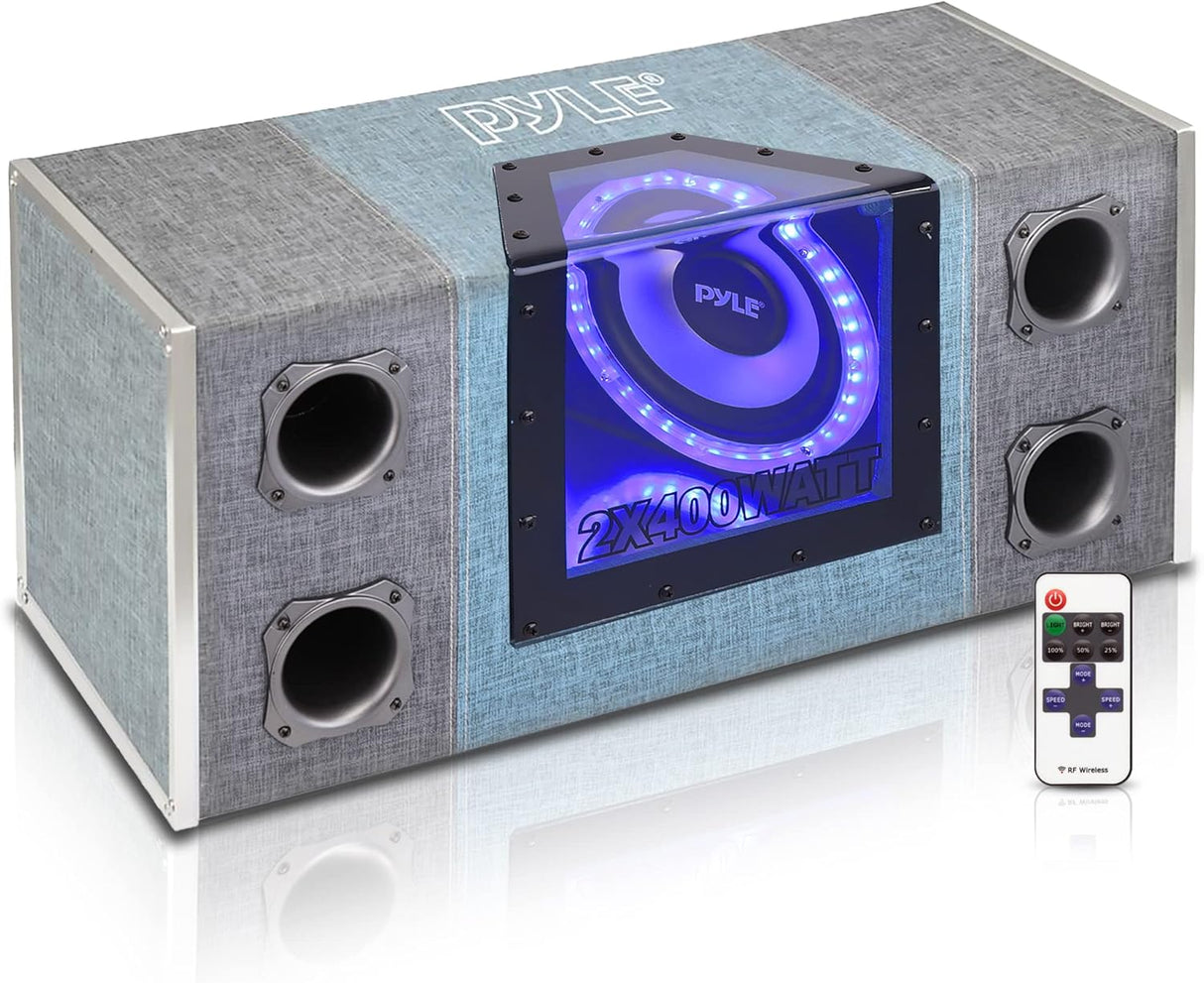 Parlantes ventilado plateado PYLE PLBNPS28