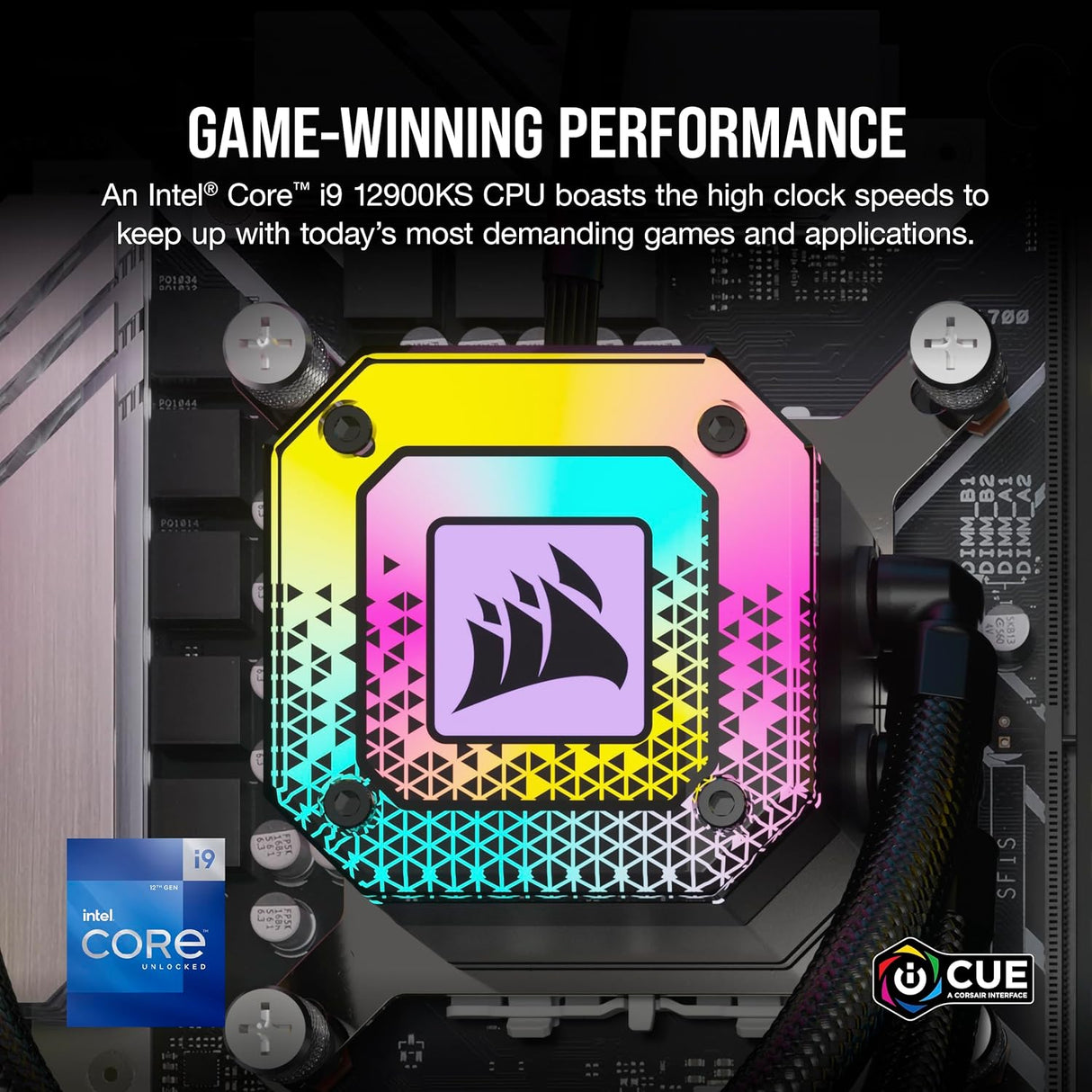 PC para juegos Memoria DDR5 Dominator Platinum RGB de 64 GB