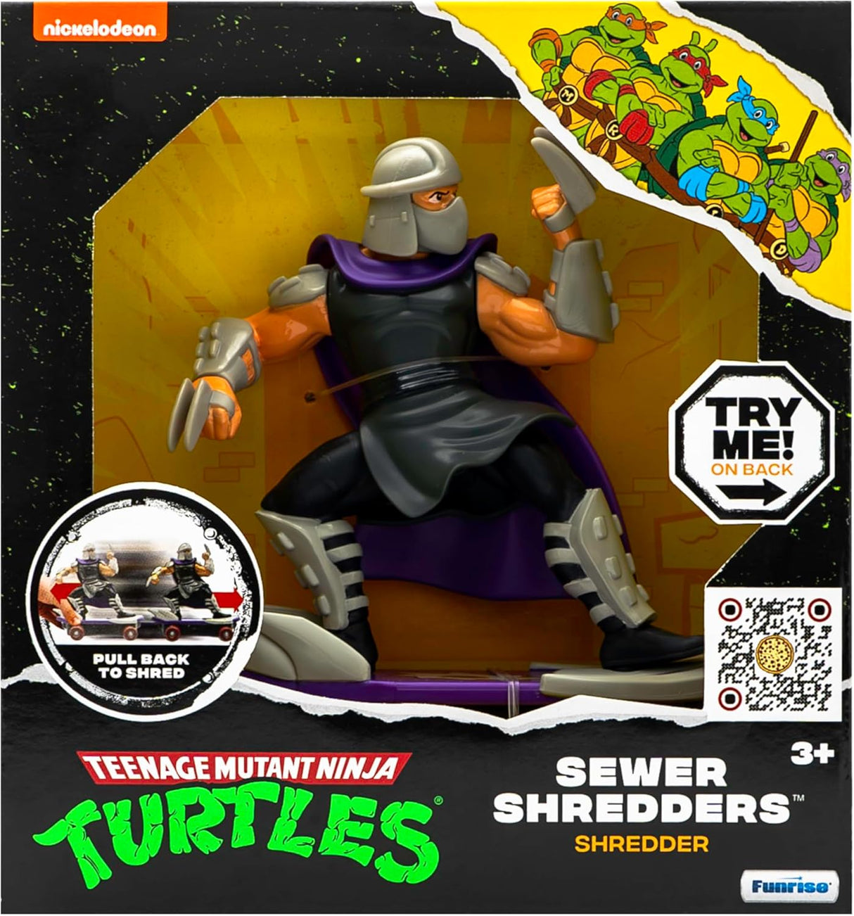 Figuras de Acción Tortugas Ninja, Edición Clásica, Shredder