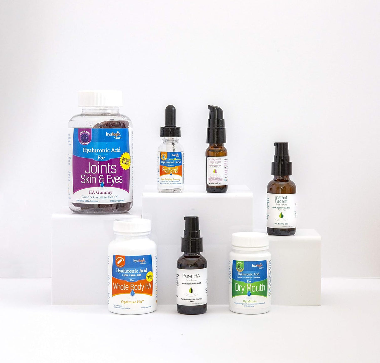 Cápsulas líquidas de ácido hialurónico y resveratrol Hyalogic