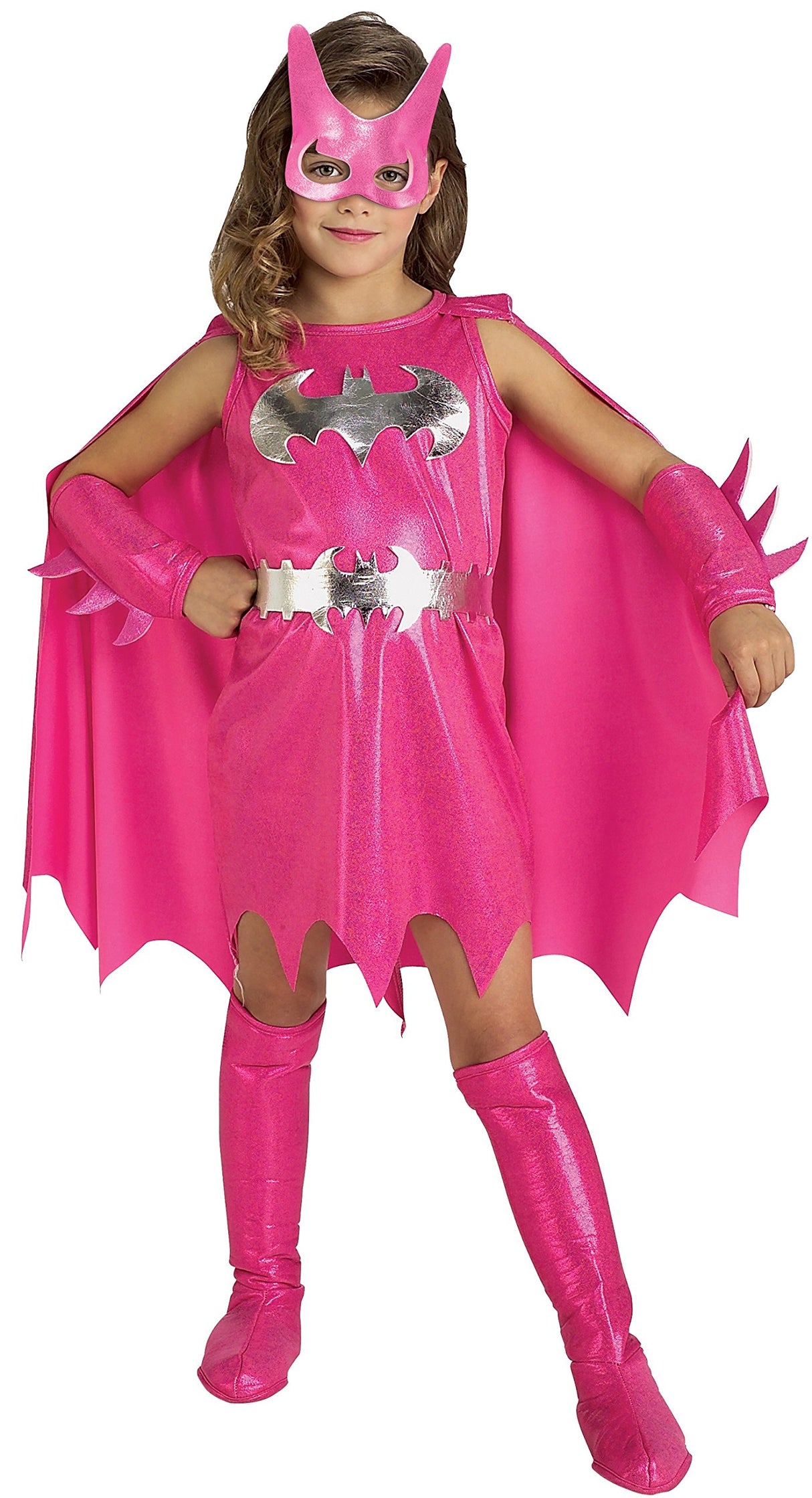 Disfraz de niña Batgirl rosa de Rubie, niño de 2 a 4 años