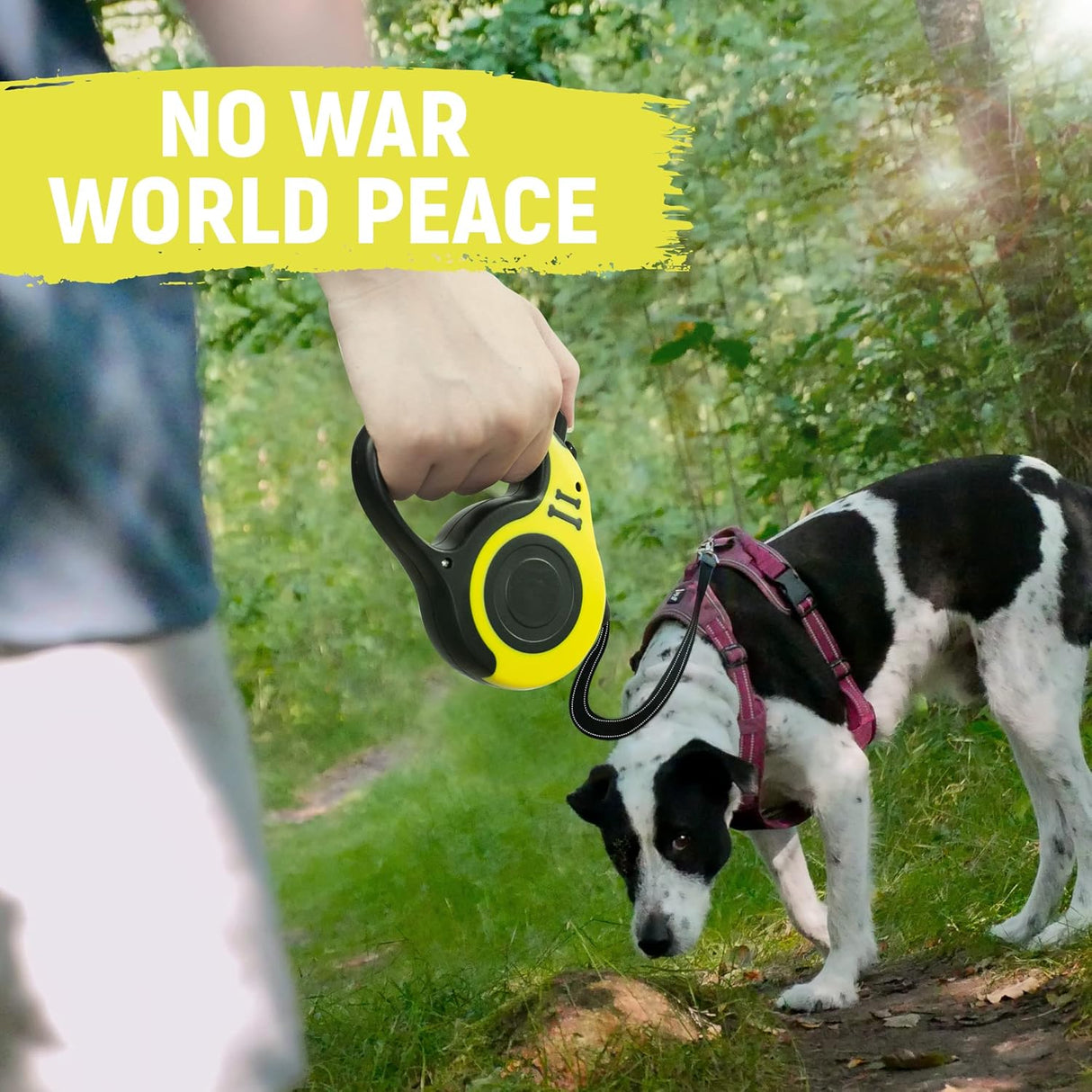 Correa Retráctil Automática para Perros con Cuenco y Dispensador