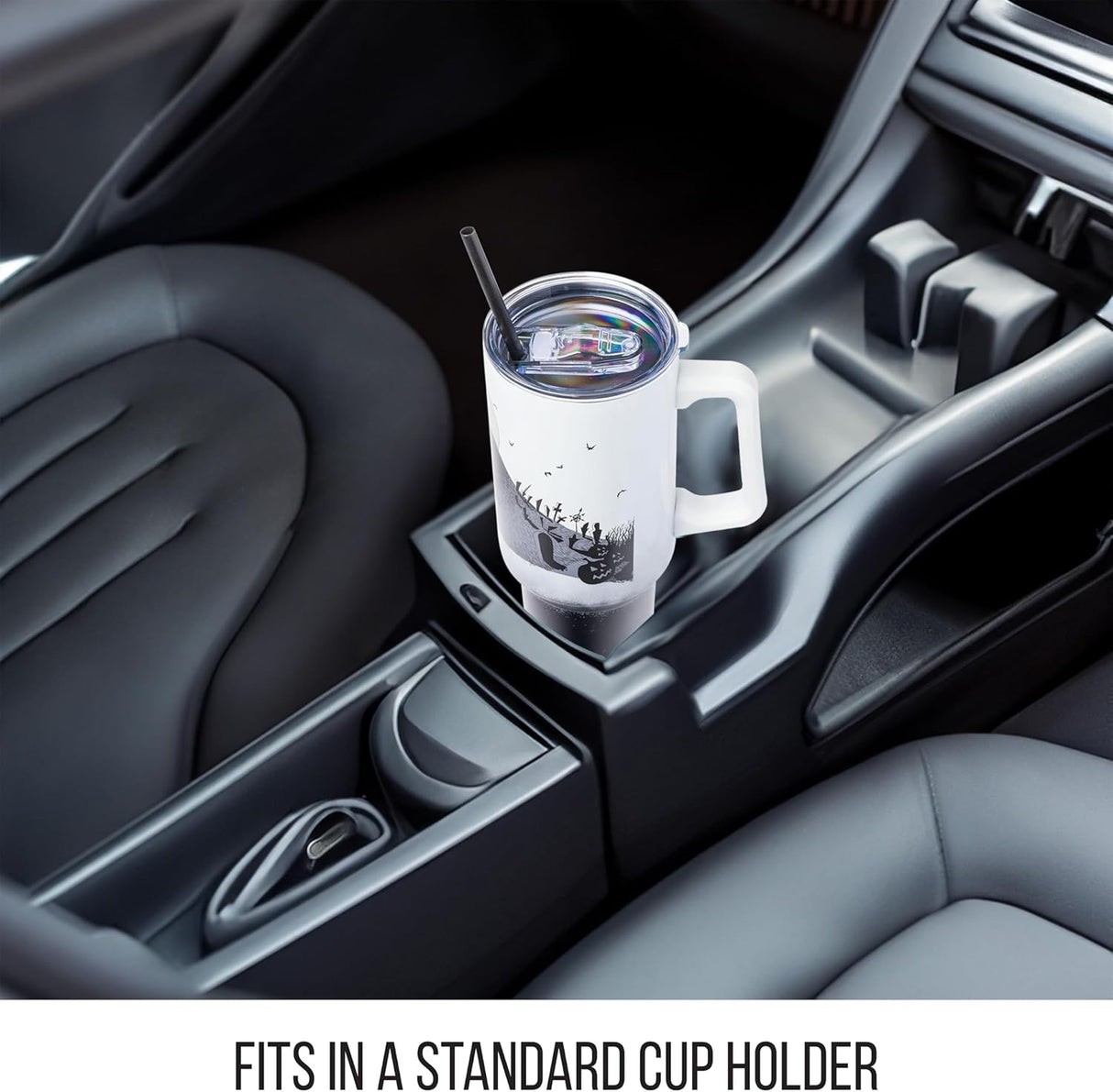 Taza de Acero Inoxidable Jack Skellington de Silver Buffalo 40 oz