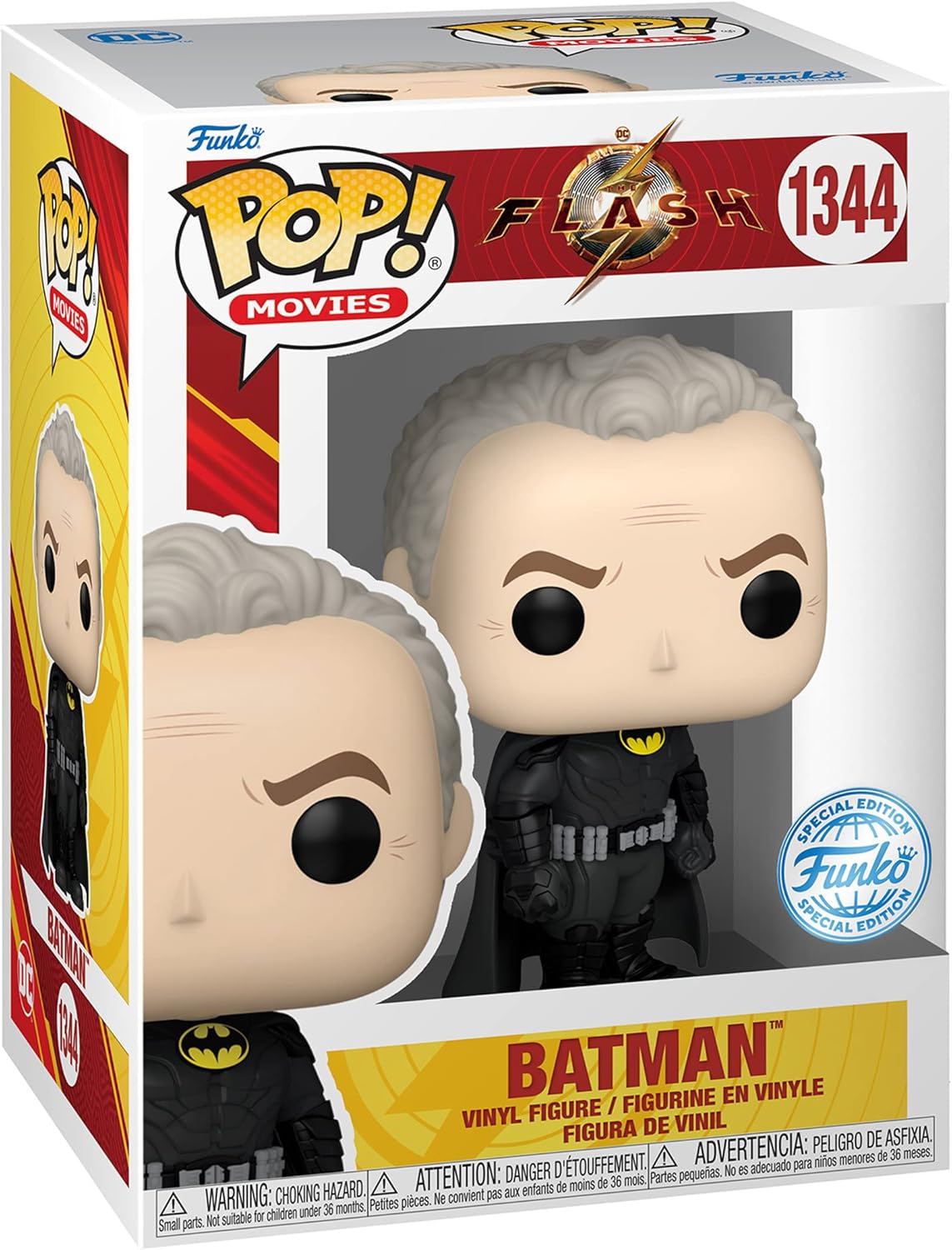 Figurita Pop! Movies: The Flash Batman Desenmascarado Exclusiva