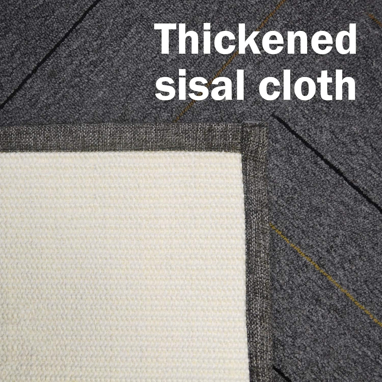 Protector de sofá para muebles con sisal natural