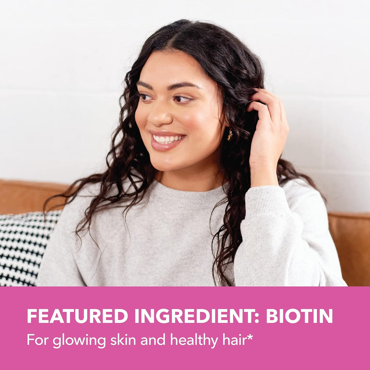 Gomitas de Colágeno para Cabello, Piel y Uñas con Biotina