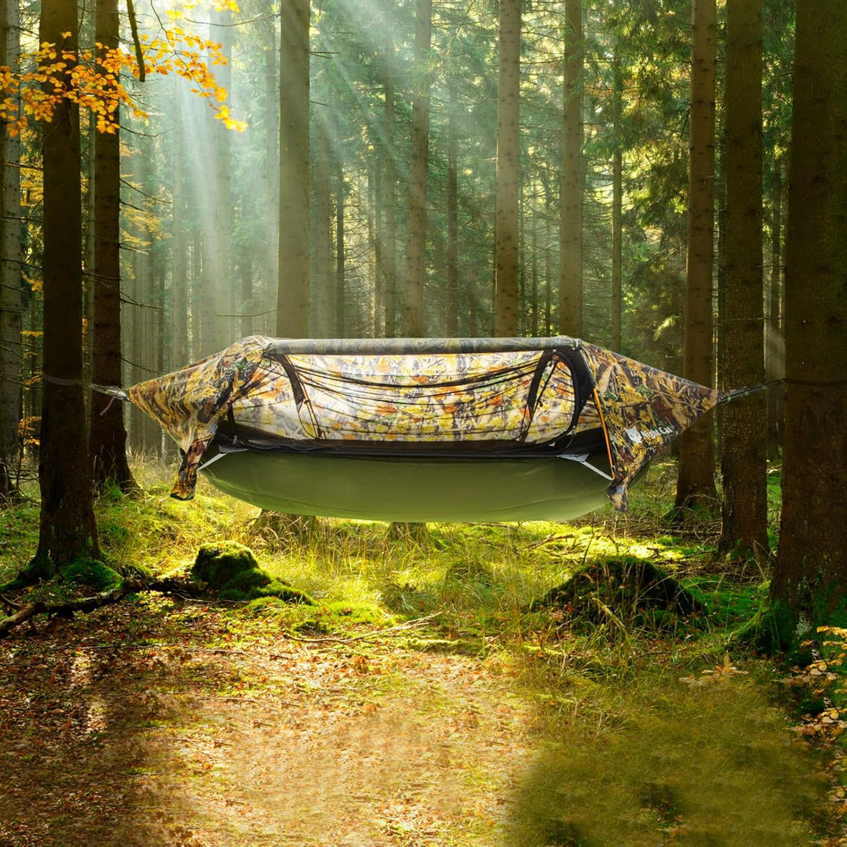 Hamaca de Noche Cat, Saco de Dormir Aislante, 4 Estaciones, 8x3.6ft