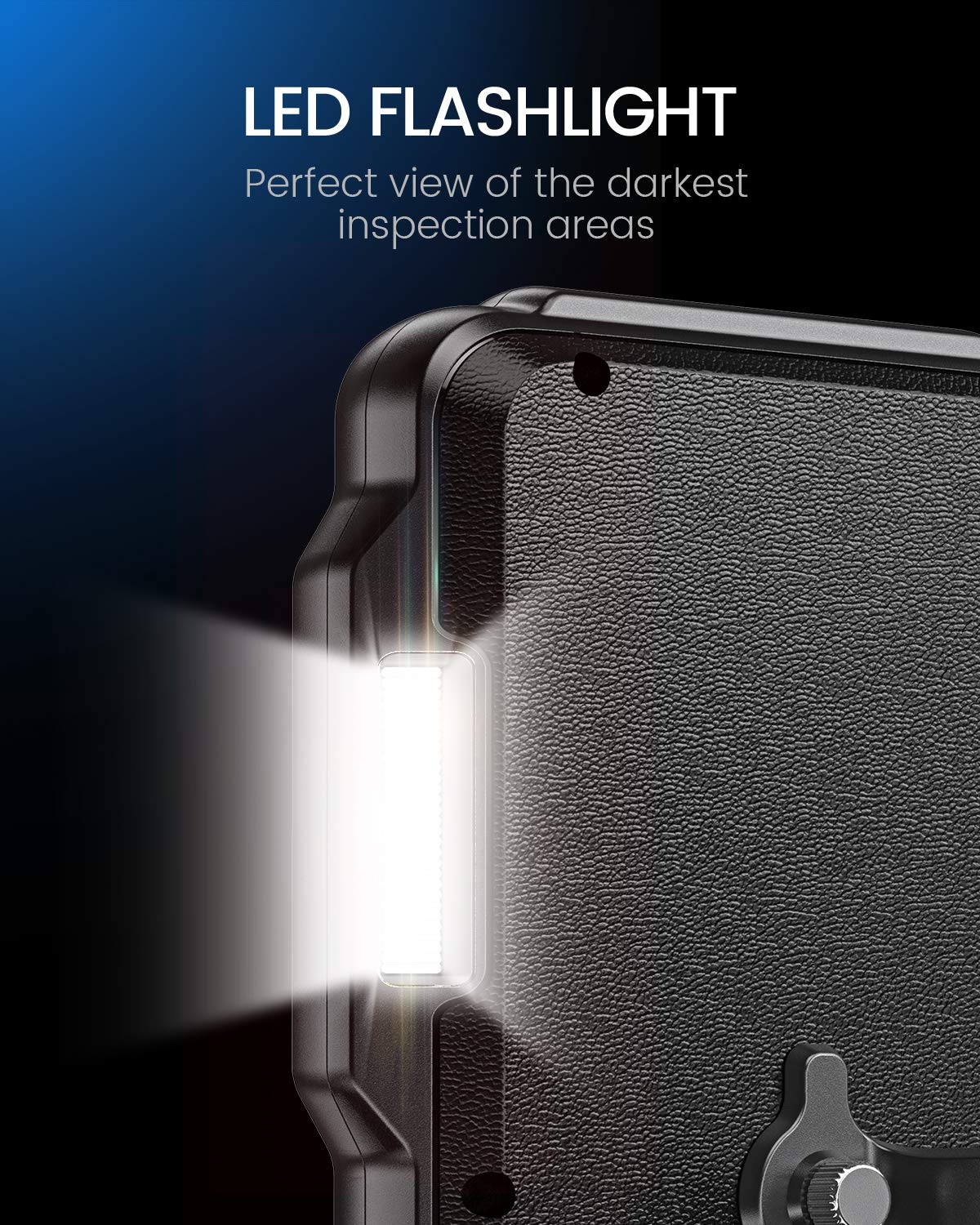 Cámara de inspección de doble lente de 0.197 in, boroscopio