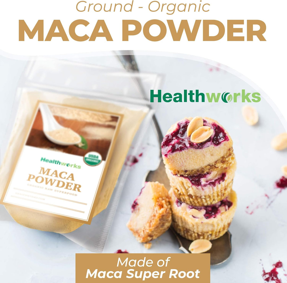 Polvo de Maca Orgánico Saludable Modelo Parent