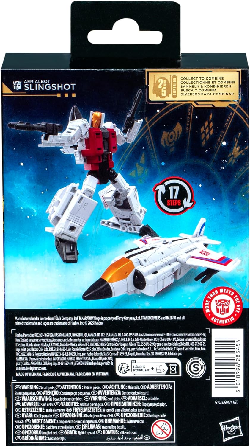 Transformers Aerialbot Slingshot, Figura de Acción Deluxe 5.5