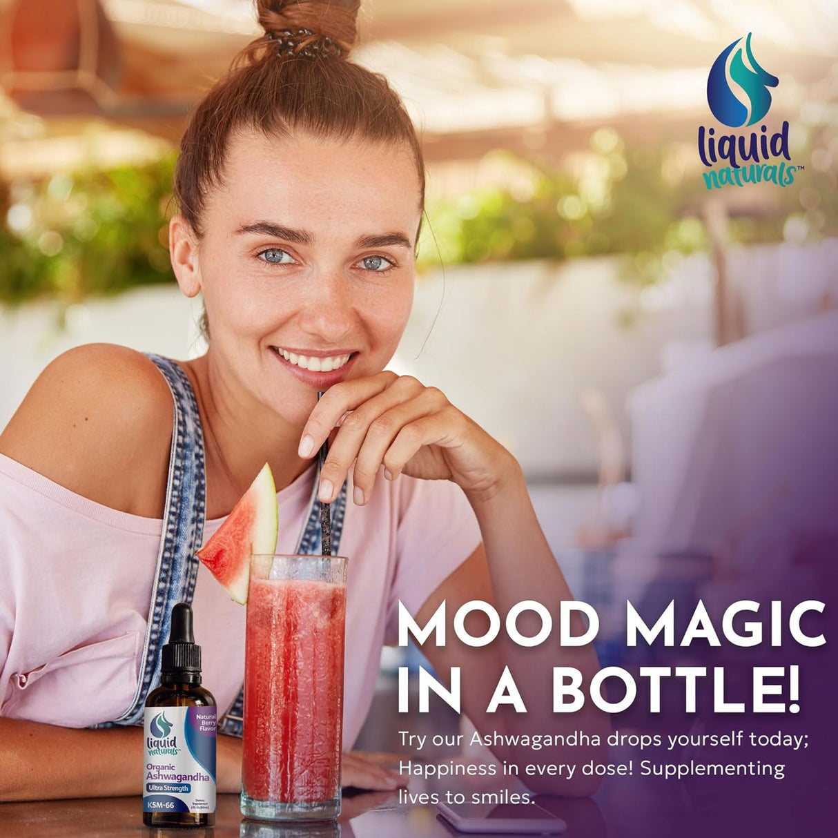 Gotas de Ashwagandha 2000mg - KSM-66 - Salud y Rendimiento