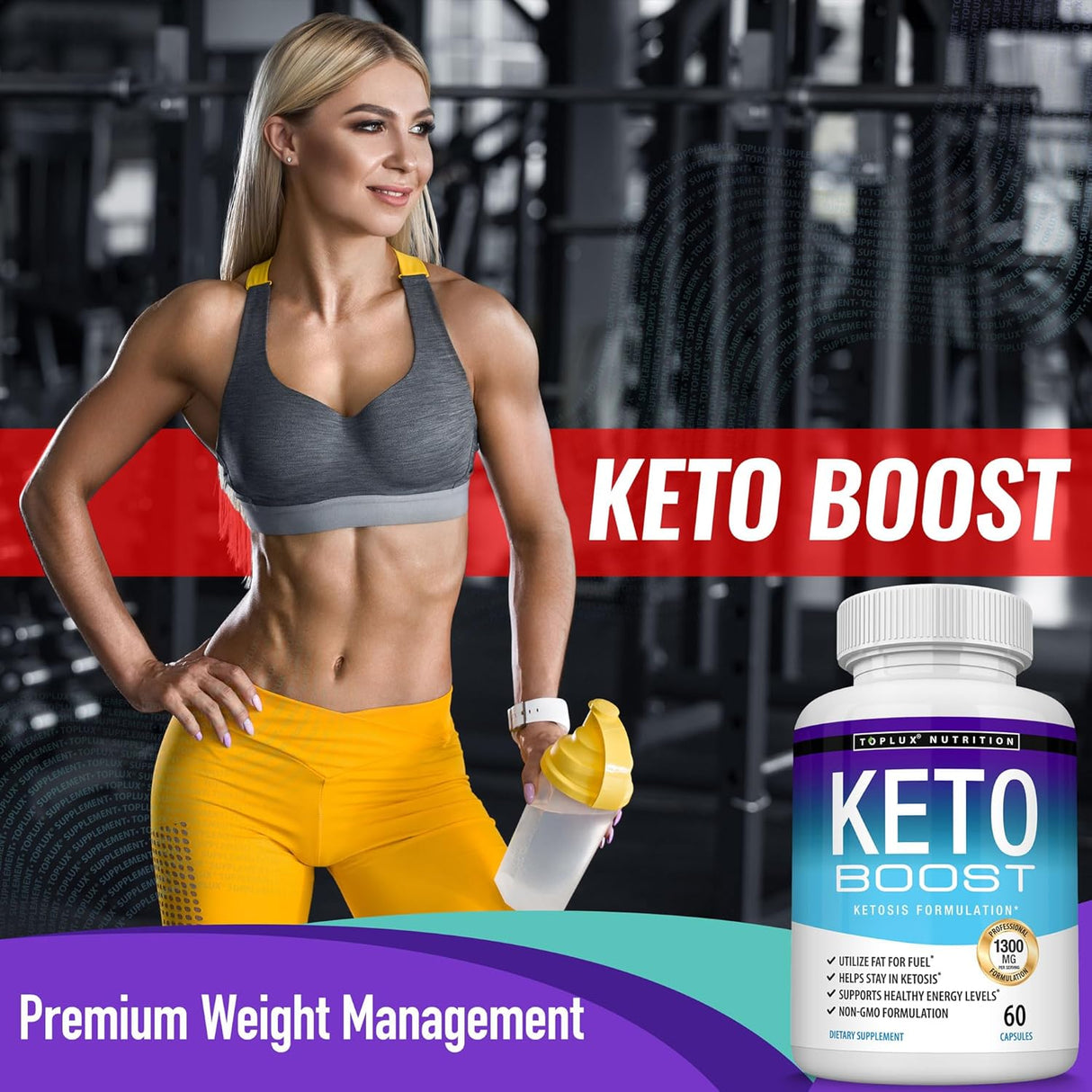 Suplemento Keto Boost - Píldoras para Cetosis, Energía y Enfoque