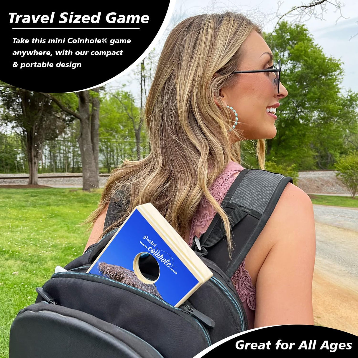 Juego de Mesa de Cornhole | Juego de Fiesta Portátil Mini