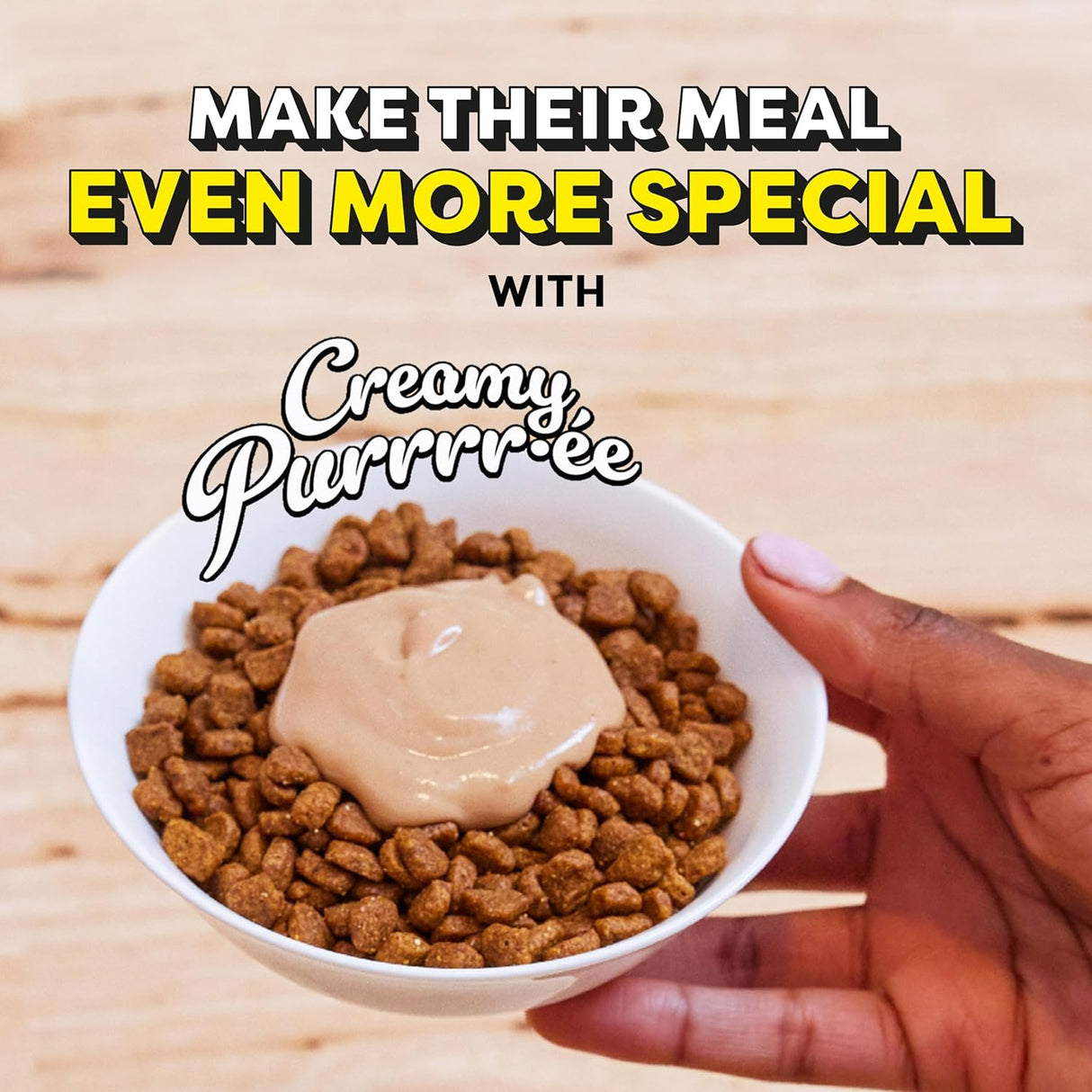 Puré Cremoso para Gatos sabor Pollo 24 bolsas de 0.42 oz