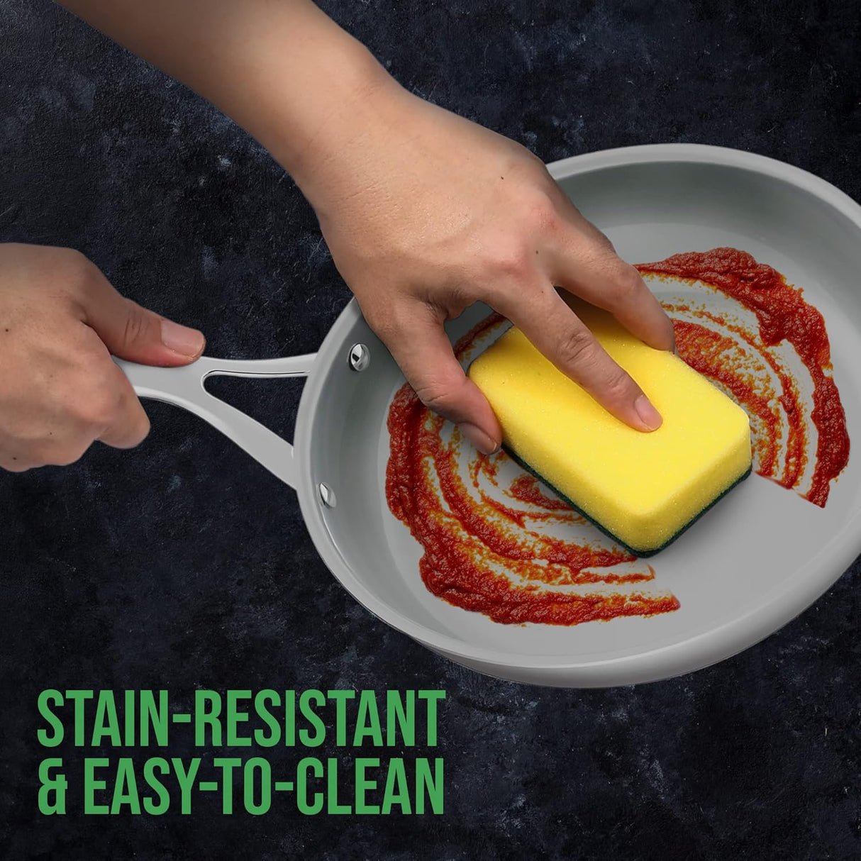 Sarten de acero inoxidable NUTRICHEF ACNCSSX45LFP9