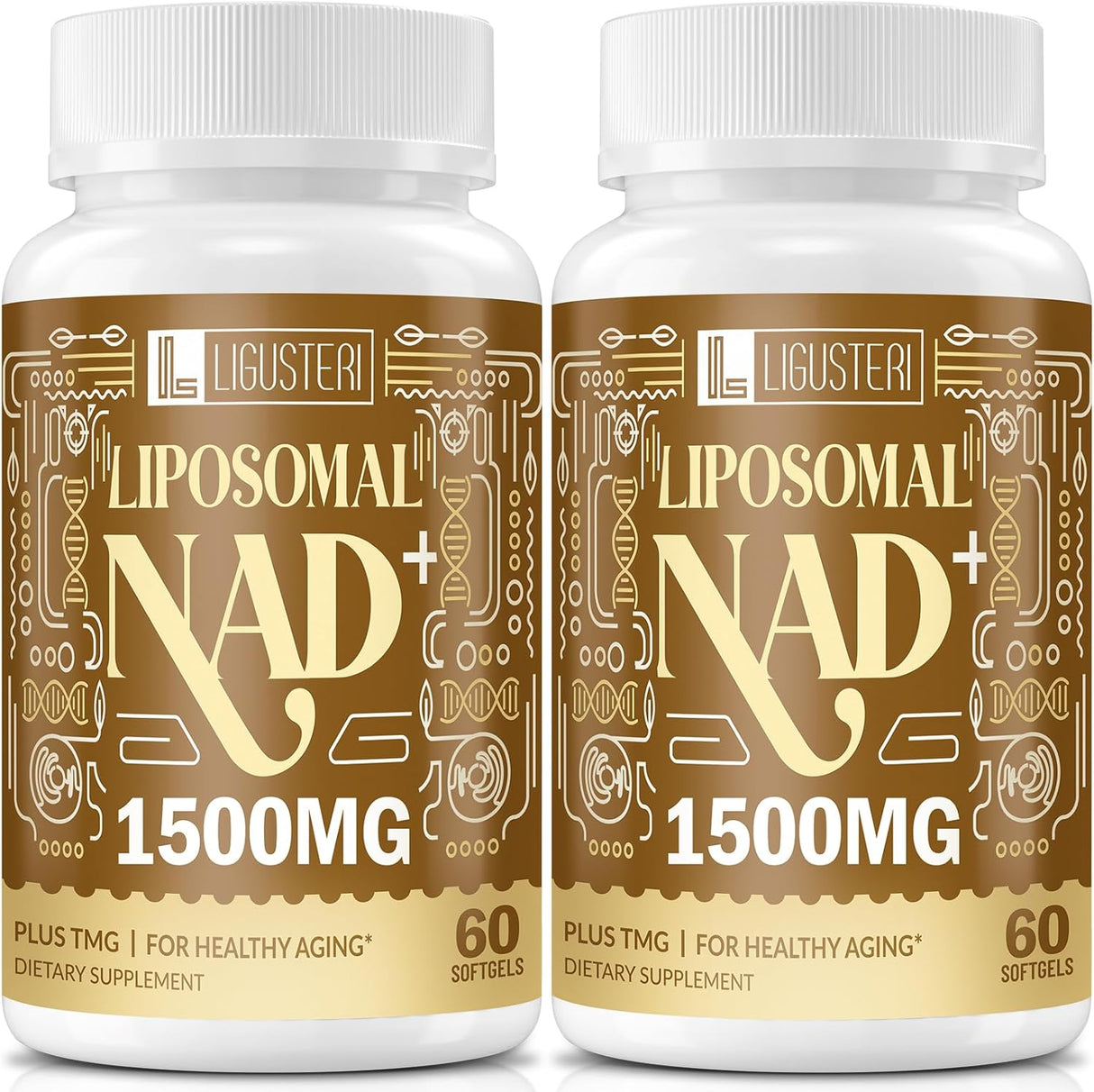 Suplemento Liposomal NAD+ con TMG, Defensa Antienvejecimiento