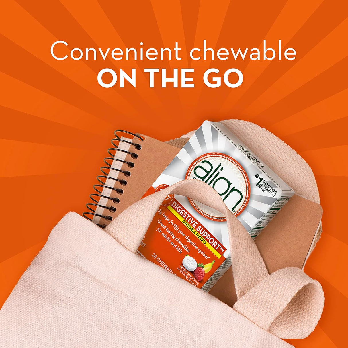 Suplementos Probióticos y tabletas masticables para mujeres