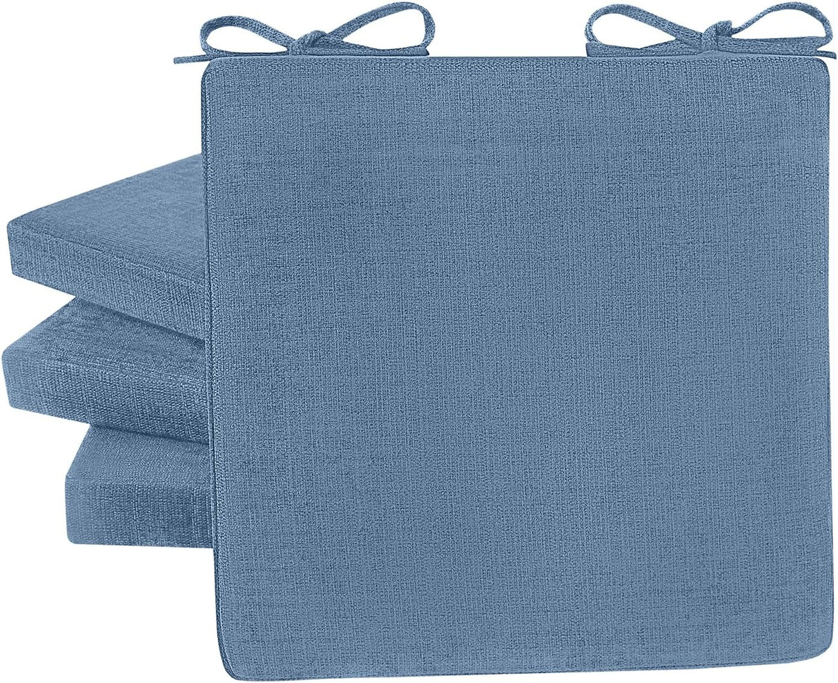 Cojines para Sillas de Comedor Cozyide, 4 Piezas, Antideslizantes