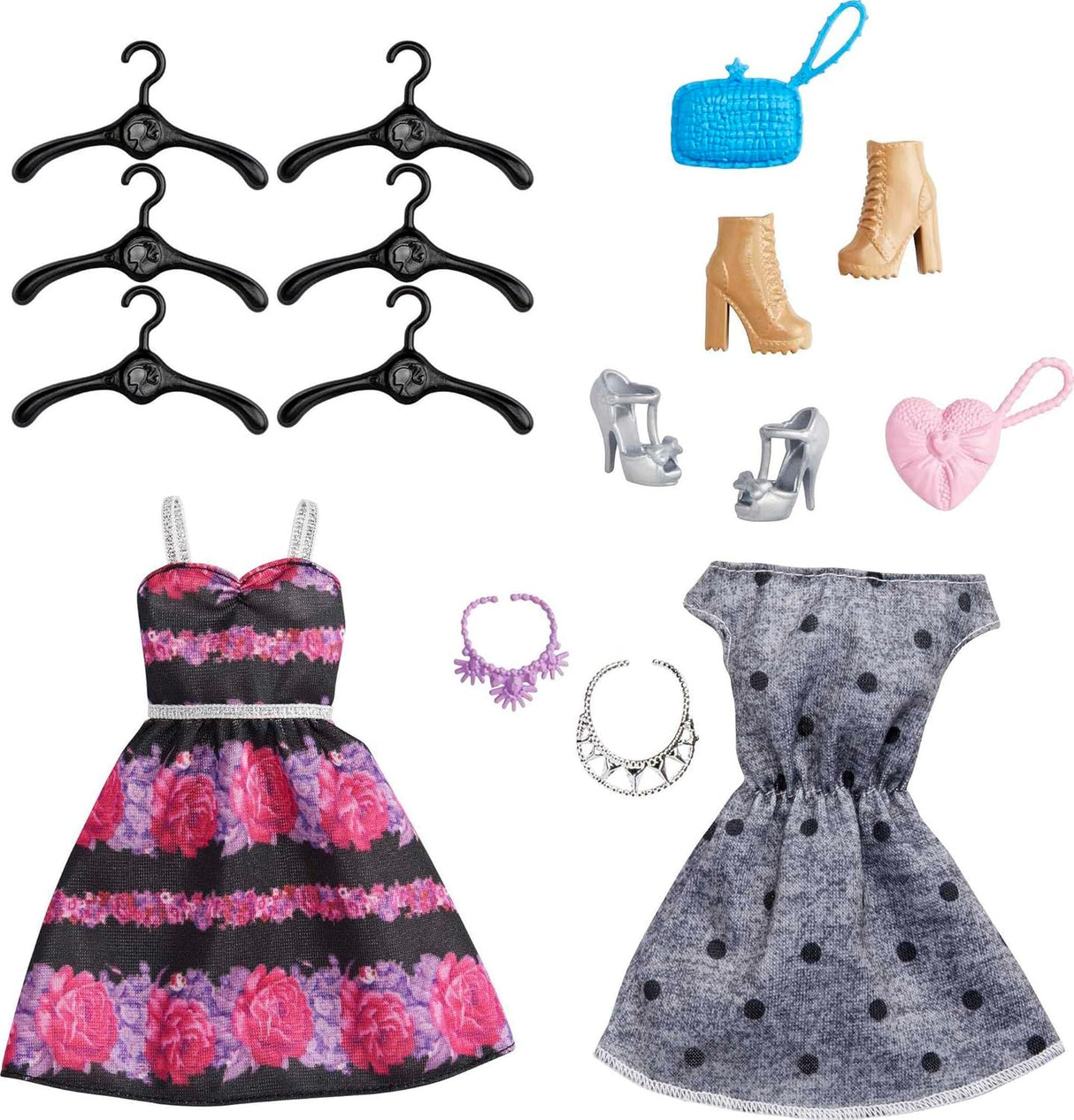 Barbie Fashionistas Muñeca y Armario Playset con Accesorios