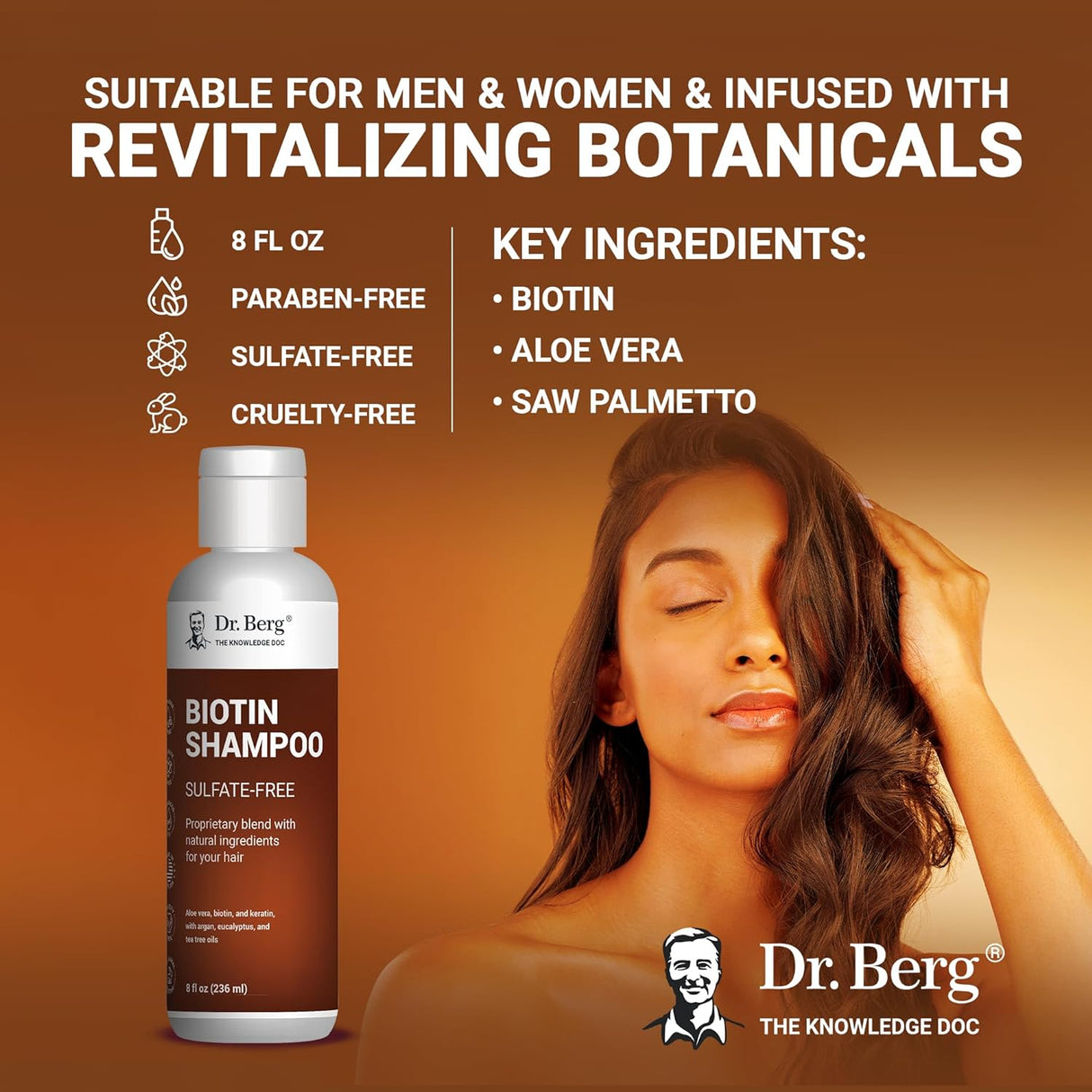 Champú de Biotina Espesante y Voluminizador