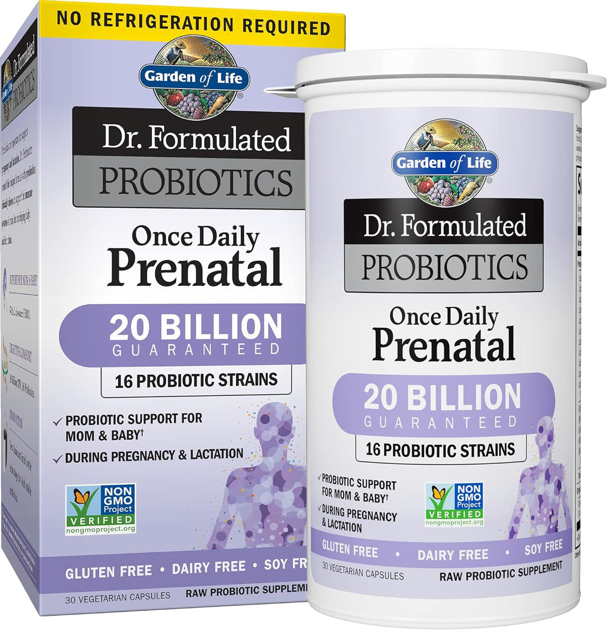 Suplementos Alimenticios Probiótico prenatal para mujeres