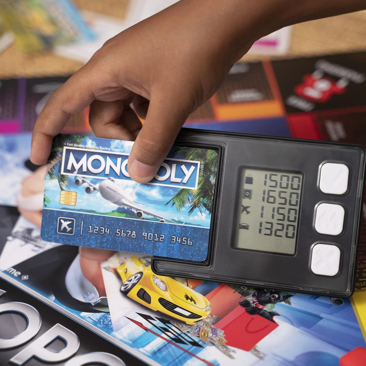 Monopoly Super Electronic Banking - Hasbro - Juego sin efectivo
