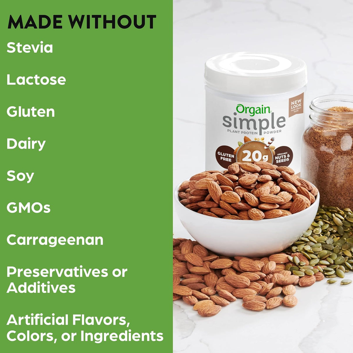 Suplementos Alimenticios vegetal orgánica en polvo